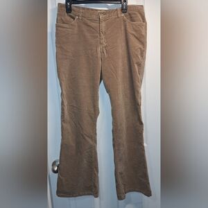 I.E. Relaxed Tan Corduroy Pants Size 14